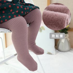 New Thicken Girls Tights for Winter Autumn 1 Pcs Warm Baby Girls Clothing Children Stockings 0-6 Years Old Solid Kids Pantyhose