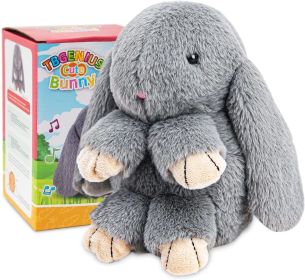 Talking Bunny Toys for Kids, Repeats What You Say, Interactive Stuffed Plush Animal Talking Toy, Singing, Dancing and Shaking for Girls Boys