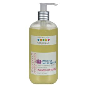 Nature's Baby Organics Shampoo and Body Wash Lavender Chamomile - 16 fl oz